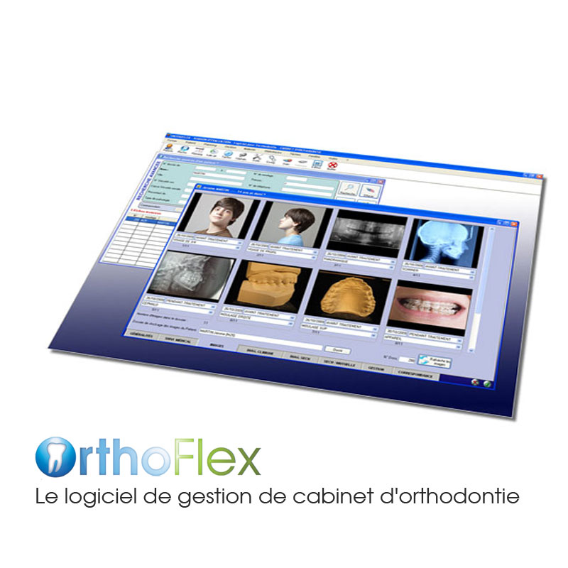 Logiciel de gestion de cabinet Orthoflex 1